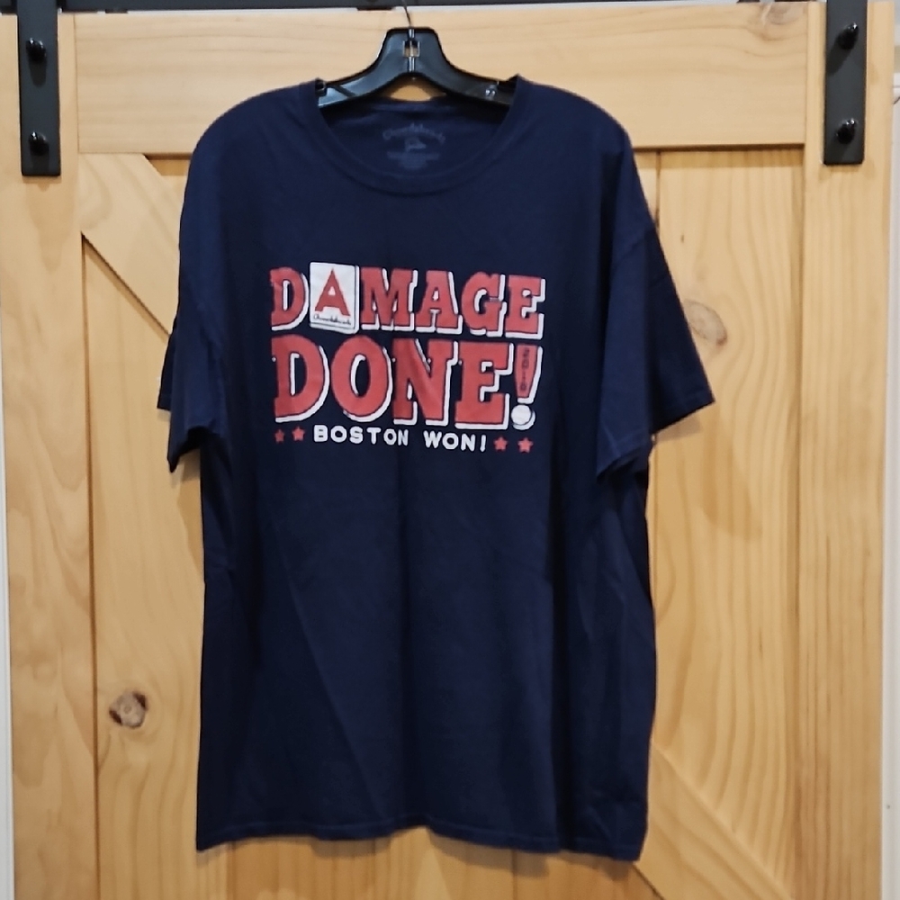 Chowdaheadz | Boston Red Sox 'Damage Done' Graphic Tee 2018 | XL